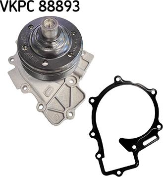 SKF VKPC 88893 - Водяной насос avtokuzovplus.com.ua