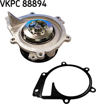 SKF VKPC 88894 - Водяний насос autocars.com.ua