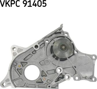 SKF VKPC 91405 - Водяний насос autocars.com.ua