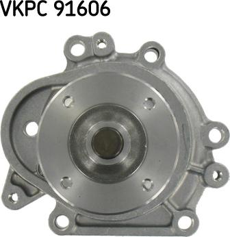 SKF VKPC 91606 - Водяний насос autocars.com.ua