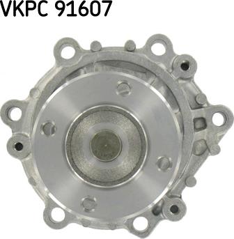 SKF VKPC 91607 - Водяний насос autocars.com.ua