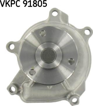 SKF VKPC 91805 - Водяний насос autocars.com.ua