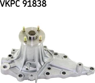 SKF VKPC 91838 - Водяний насос autocars.com.ua