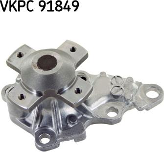 SKF VKPC 91849 - Водяний насос autocars.com.ua