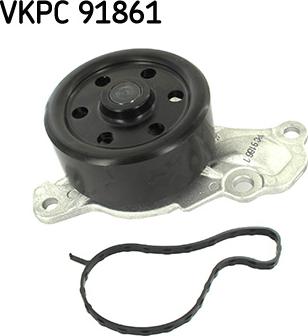 SKF VKPC 91861 - Водяний насос autocars.com.ua