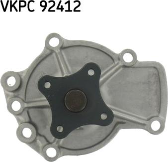 SKF VKPC 92412 - Водяний насос autocars.com.ua