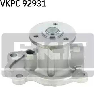 SKF VKPC 92931 - Водяний насос autocars.com.ua