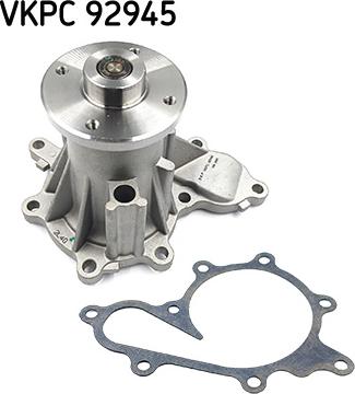 SKF VKPC 92945 - Водяний насос autocars.com.ua