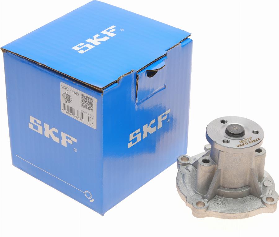 SKF VKPC 92949 - Водяний насос autocars.com.ua