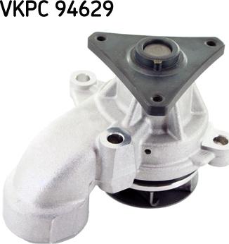 SKF VKPC 94629 - Водяний насос autocars.com.ua