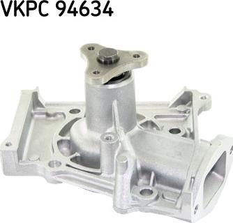 SKF VKPC 94634 - Водяний насос autocars.com.ua