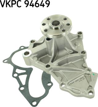 SKF VKPC 94649 - Водяний насос autocars.com.ua