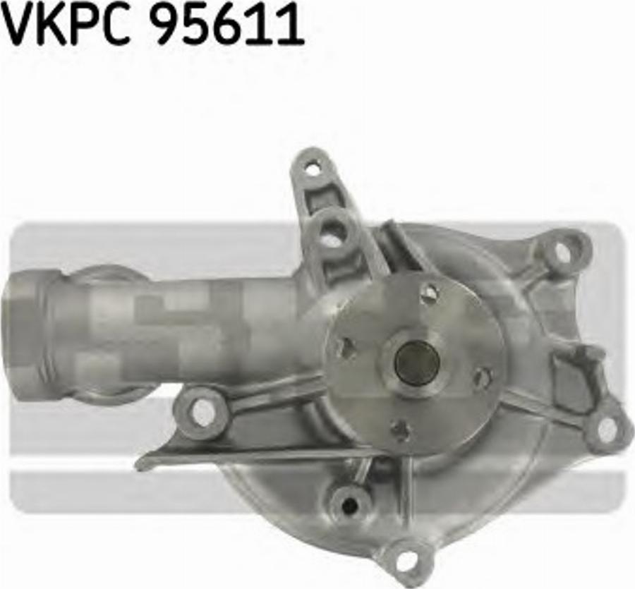 SKF VKPC 95611 - Водяной насос autodnr.net