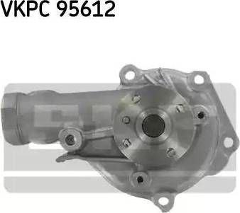 SKF VKPC 95612 - Водяний насос autocars.com.ua