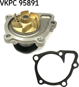 SKF VKPC 95891 - Водяной насос autodnr.net