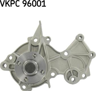 SKF VKPC 96001 - Водяний насос autocars.com.ua