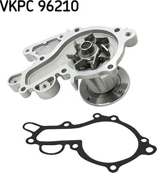 SKF VKPC 96210 - Водяной насос avtokuzovplus.com.ua