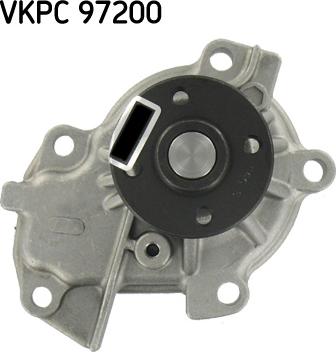 SKF VKPC 97200 - Водяний насос autocars.com.ua