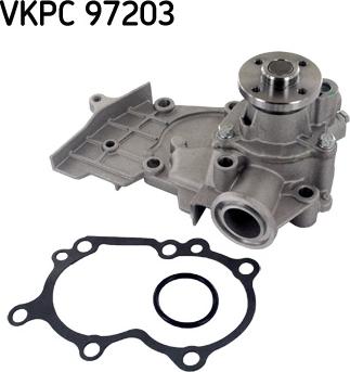 SKF VKPC 97203 - Водяний насос autocars.com.ua