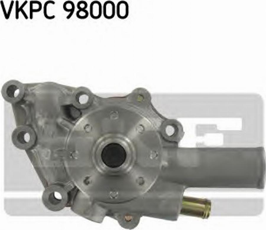 SKF VKPC98000 - Водяний насос autocars.com.ua