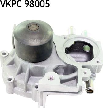 SKF VKPC 98005 - Водяний насос autocars.com.ua