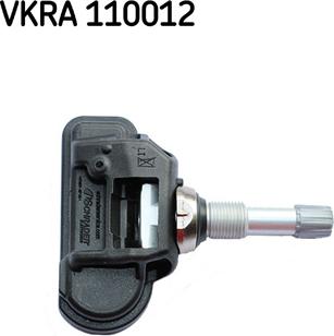 SKF VKRA 110012 - Датчик частоти обертання колеса, контроль тиску в шинах autocars.com.ua