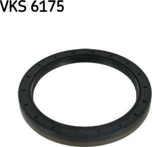 SKF VKS 6175 - Уплотняющее кольцо вала, подшипник ступицы колеса avtokuzovplus.com.ua