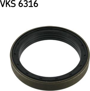 SKF VKS 6316 - Ущільнене кільце валу, підшипник маточини колеса autocars.com.ua