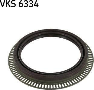 SKF VKS 6334 - Ущільнене кільце валу, підшипник маточини колеса autocars.com.ua