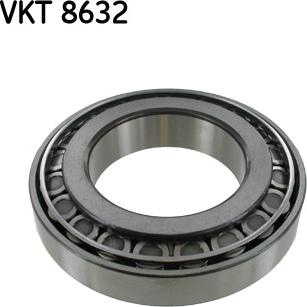 SKF VKT 8632 - Підшипник, ступінчаста коробка передач autocars.com.ua