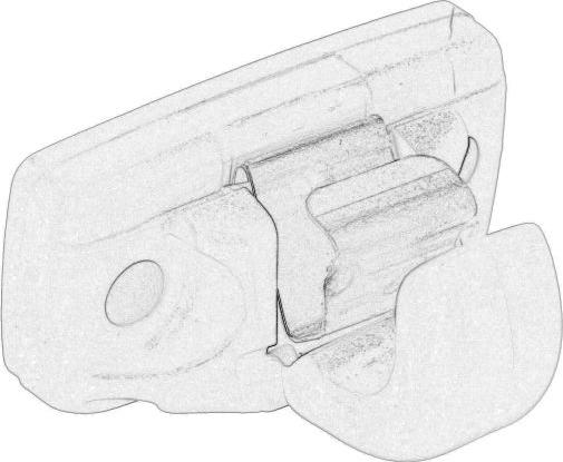 VAG 3B0 857 561B Y20 - Кліпса, пружинний затиск autocars.com.ua