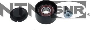 SNR GA351.18 - Паразитний / провідний ролик, поліклиновий ремінь autocars.com.ua