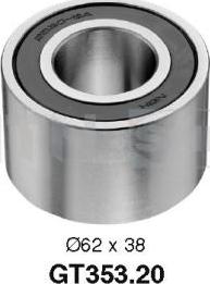 SNR GT353.20 - Натяжна ролик, ремінь ГРМ autocars.com.ua