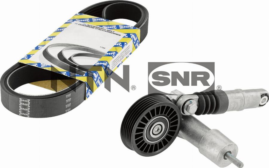 SNR KA857.31 - Поликлиновий ремінний комплект autocars.com.ua