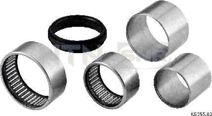 SNR KS555.02 - Втулка, балка мосту autocars.com.ua