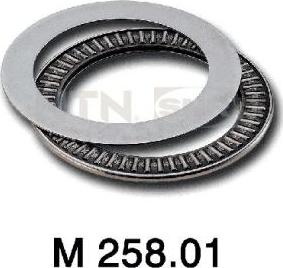 SNR M258.01 - Опора стойки амортизатора, подушка autodnr.net