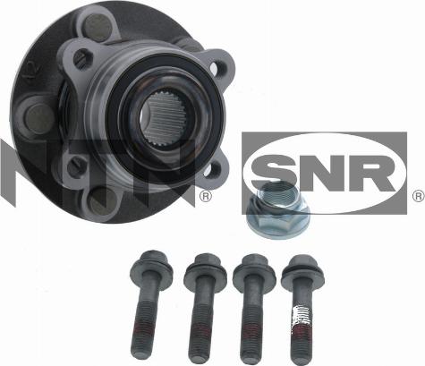 SNR R152.103 - Комплект подшипника ступицы колеса avtokuzovplus.com.ua