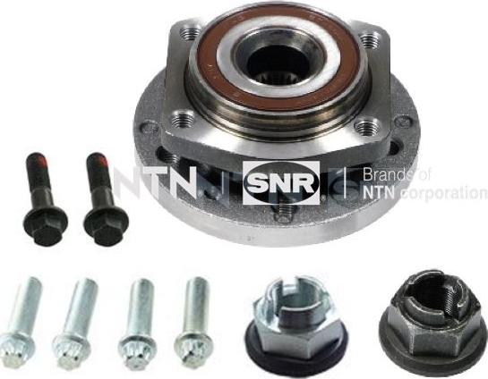 SNR R165.44 - Комплект подшипника ступицы колеса autodnr.net