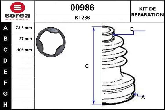 SNRA 00986 - Пыльник, приводной вал avtokuzovplus.com.ua