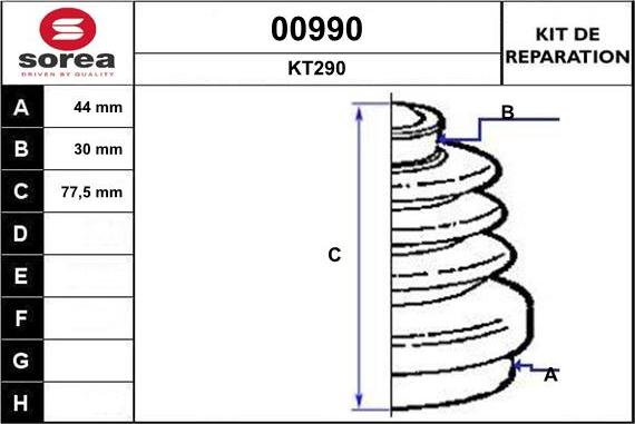 SNRA 00990 - Пыльник, приводной вал avtokuzovplus.com.ua