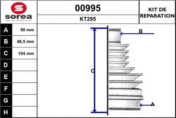 SNRA 00995 - Пыльник, приводной вал autodnr.net