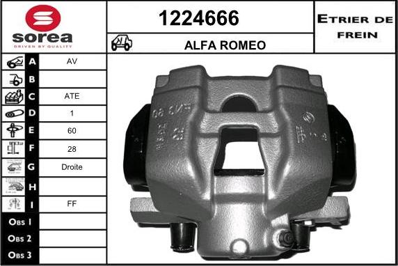 SNRA 1224666 - Тормозной суппорт autodnr.net