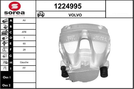 SNRA 1224995 - Тормозной суппорт autodnr.net