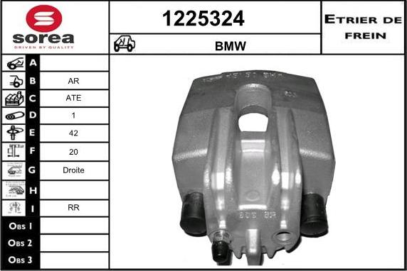 SNRA 1225324 - Тормозной суппорт autodnr.net