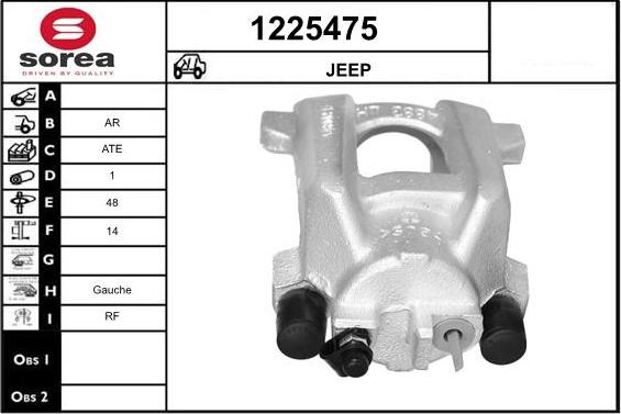 SNRA 1225475 - Тормозной суппорт autodnr.net