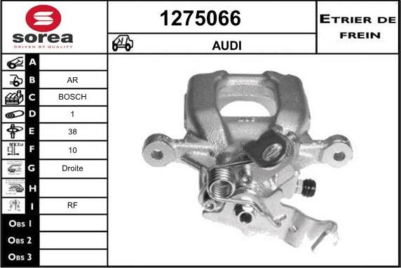 SNRA 1275066 - Тормозной суппорт avtokuzovplus.com.ua