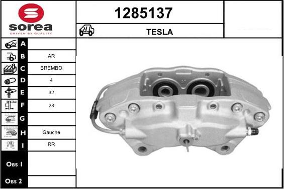 SNRA 1285137 - Гальмівний супорт autocars.com.ua