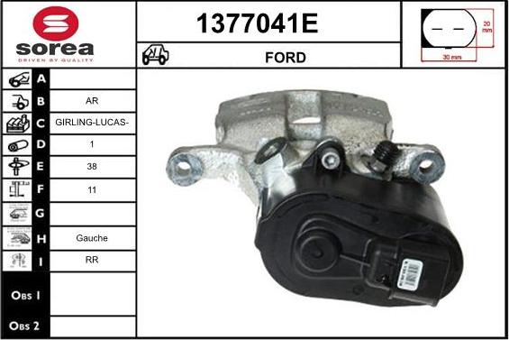 SNRA 1377041E - Тормозной суппорт autodnr.net