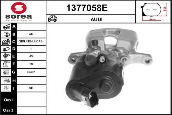 SNRA 1377058E - Тормозной суппорт autodnr.net