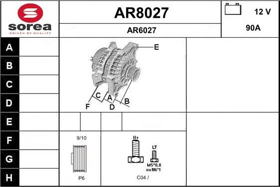 SNRA AR8027 - Генератор autodnr.net